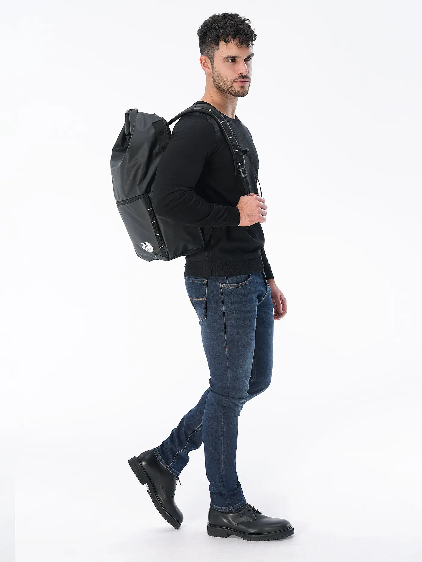THE NORTH FACE | Rucksack BASE CAMP ROLLTOP VOYAGER | schwarz